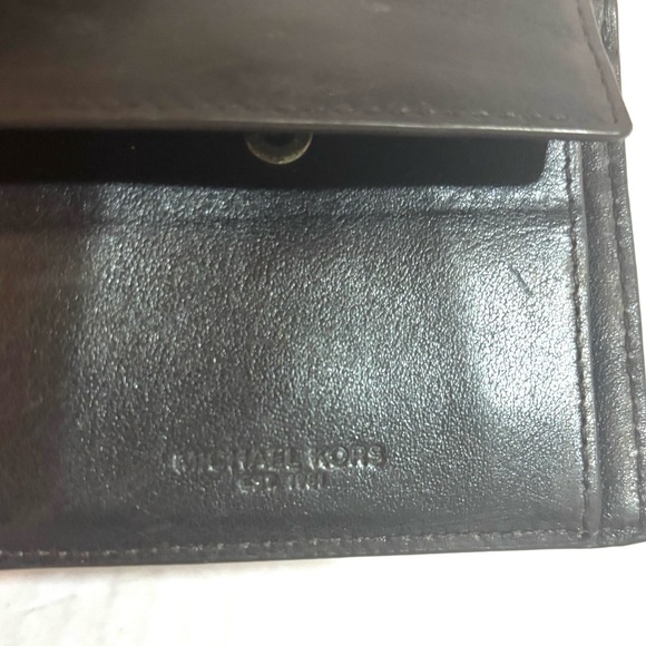 Michael kors  men’s MK signature print canvas wallet - Picture 4 of 5